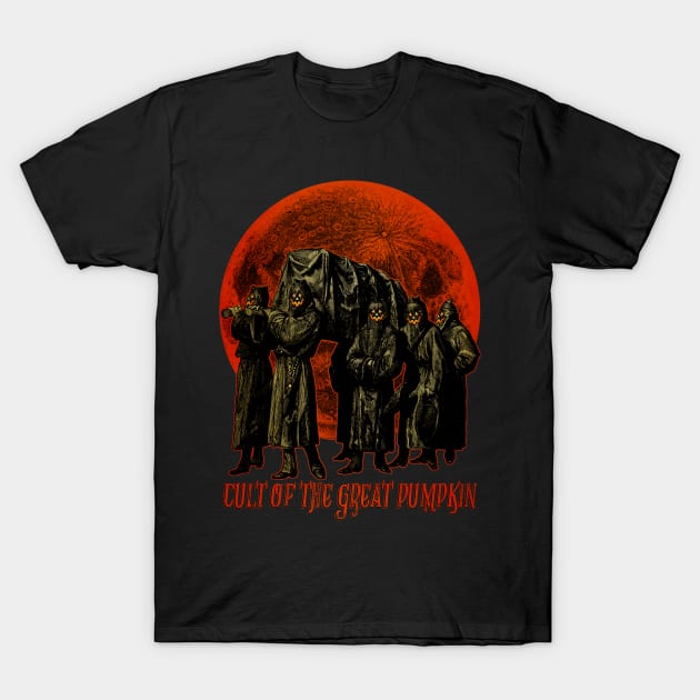 Cult of the Great Pumpkin: Pallbearers T-Shirt by Chad Savage